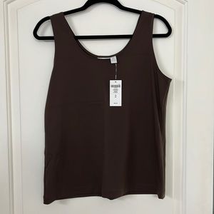 Chico's Microfiber Contemporary Tank Size 2